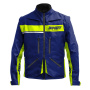 Motocross Jackets SHOT Contact Assault 2.0 Blue Neon Yellow