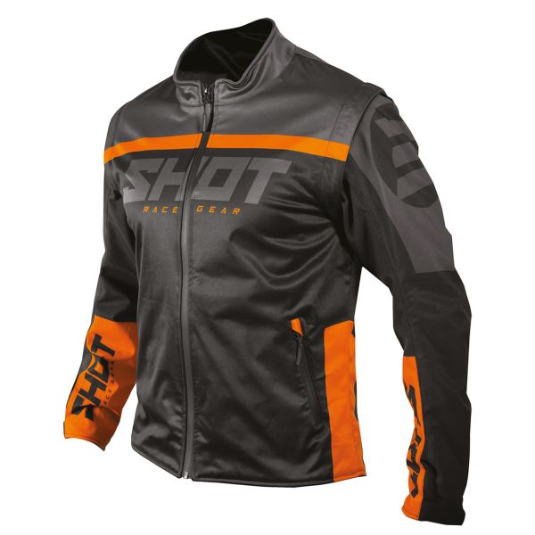 Motocross Jackets SHOT Lite 2.0 Black Orange Motocross Jackets SHOT Lite 2.0 Black Orange