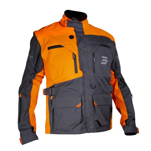 Motocross Jackets SHOT Racetech Grey Orange