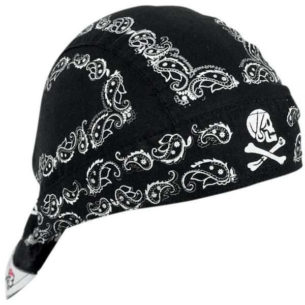 Bandanas Zanheadgear Flydanna Black Paisley