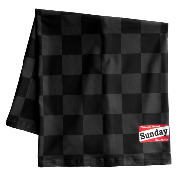 Neck Warmers Sunday SpeedShop Checkerboard Black Neck Warmers Sunday SpeedShop Checkerboard Black