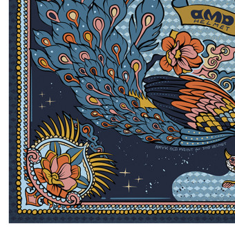 Dmd Peacock scarf