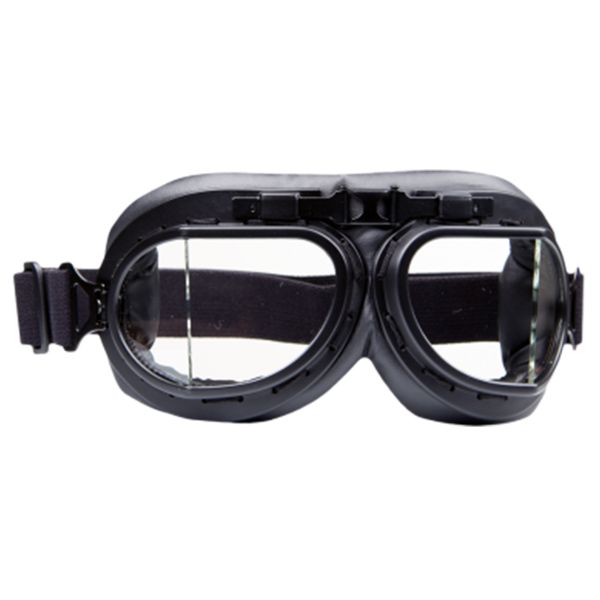 Motorcycle Glasses Stormer Aviator T08 Matt Black