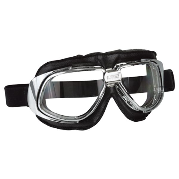 Motorcycle Glasses Stormer Aviator T10 Chrome