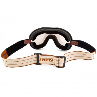 Ethen Cafe Racer Brown Beige Mask