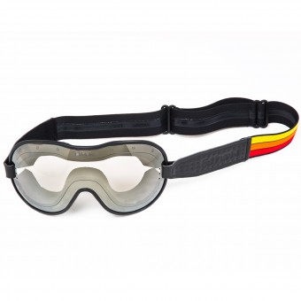Motorcycle Goggles Ethen Cafe Racer Red Yellow Orange Mask