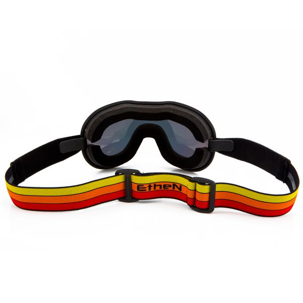 Ethen Cafe Racer Red Yellow Orange Mask