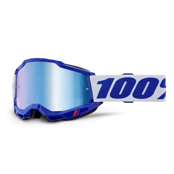 Motocross Goggles 100% Accuri 2 Blue - Iridium Blue