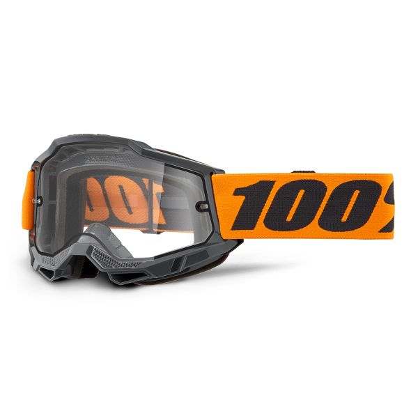 Motocross Goggles 100% Accuri 2 Enduro Moto Orange Motocross Goggles 100% Accuri 2 Enduro Moto Orange