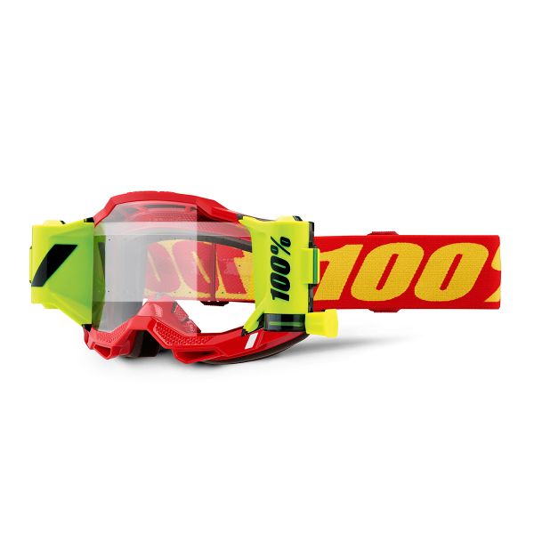 Motocross Goggles 100% Accuri 2 Forecast Red