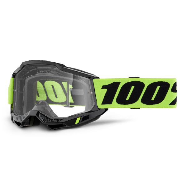Motocross Goggles 100% Accuri 2 OTG Neon Yellow Motocross Goggles 100% Accuri 2 OTG Neon Yellow