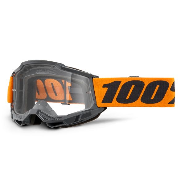 Motocross Goggles 100% Accuri 2 OTG Orange Black Motocross Goggles 100% Accuri 2 OTG Orange Black