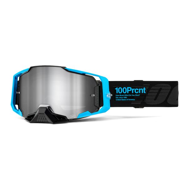 Motocross Goggles 100% Armega Barely 2 - Iridium Silver