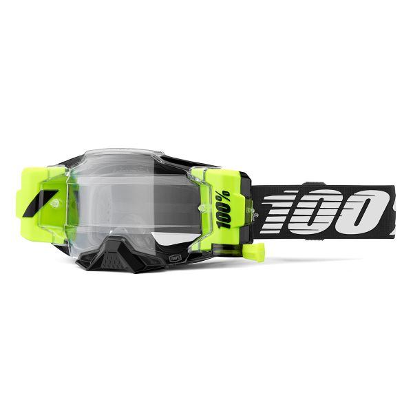Motocross Goggles 100% Armega Forecast Black Motocross Goggles 100% Armega Forecast Black