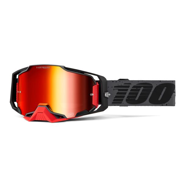 Motocross Goggles 100% Armega Hiper Nekfeu - Iridium Red