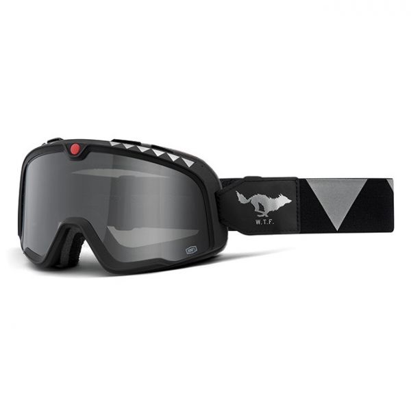 Motorcycle Goggles 100% Barstow El Solidario - Smoke Visor