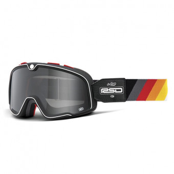Motorcycle Goggles 100% Barstow Malibu - Smoke Visor Motorcycle Goggles 100% Barstow Malibu - Smoke Visor