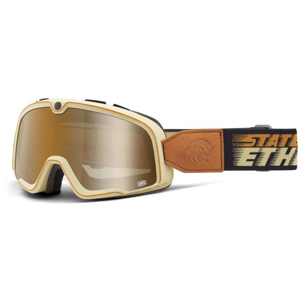 Motorcycle Goggles 100% Barstow State Of Ethnos - Iridium Bronze