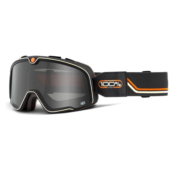 Motorcycle Goggles 100% Barstow Team Speed - Smoked Visor Motorcycle Goggles 100% Barstow Team Speed - Smoked Visor