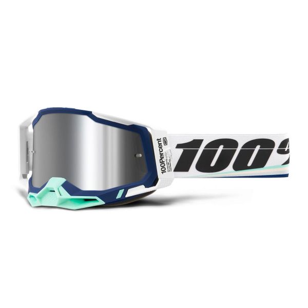 Motocross Goggles 100% Racecraft 2 Arsham - Iridium Silver