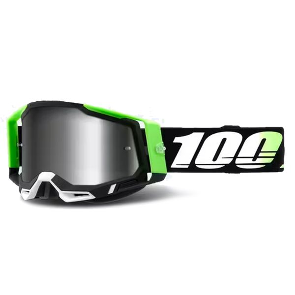 Motocross Goggles 100% Racecraft 2 Kalkuta - Iridium Silver