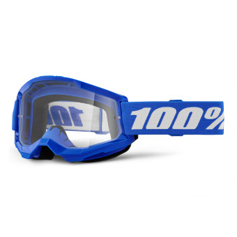Motocross Goggles 100% Strata 2 Kid Blue Motocross Goggles 100% Strata 2 Kid Blue