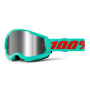 Motocross Goggles 100% Strata 2 Maupiti - Iridium Silver
