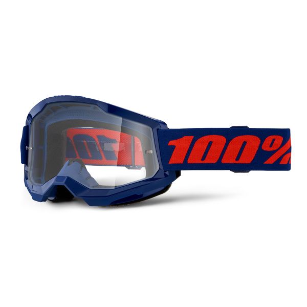 Motocross Goggles 100% Strata 2 Navy