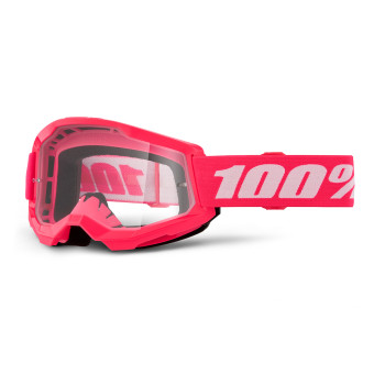 Motocross Goggles 100% Strata 2 Pink Motocross Goggles 100% Strata 2 Pink