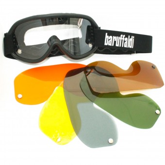 Motorcycle Goggles Baruffaldi Speed 4 Black Motorcycle Goggles Baruffaldi Speed 4 Black