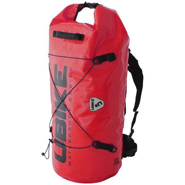 Motorcycle Backpacks UBIKE Cylinder Bag 30 L Red Motorcycle Backpacks UBIKE Cylinder Bag 30 L Red