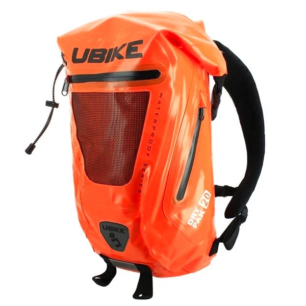 Motorcycle Backpacks UBIKE Easy Pack + 20L Orange Full Motorcycle Backpacks UBIKE Easy Pack + 20L Orange Full