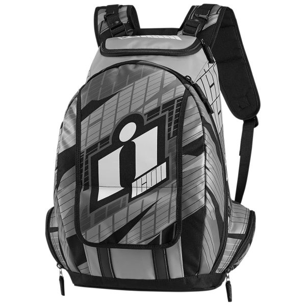 Motorcycle Backpacks ICON Old Skool Grey