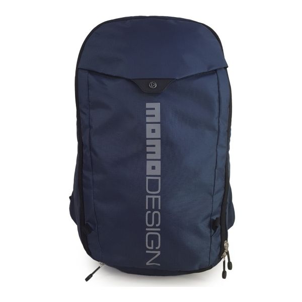 Motorcycle Backpacks Momo Design One Blue Silver