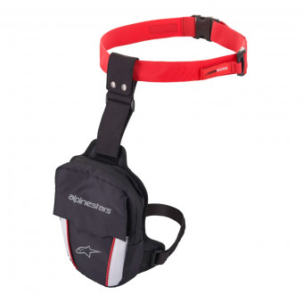 Motorcycle Backpacks Alpinestars Access Thigh Bag Black Red White Motorcycle Backpacks Alpinestars Access Thigh Bag Black Red White