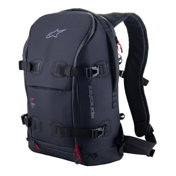 Motorcycle Backpacks Alpinestars AMP 7 Black Black Motorcycle Backpacks Alpinestars AMP 7 Black Black