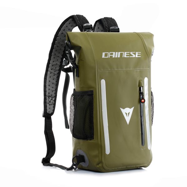 Motorcycle Backpacks Dainese Explorer Backpack WP Black Green 15L Motorcycle Backpacks Dainese Explorer Backpack WP Black Green 15L