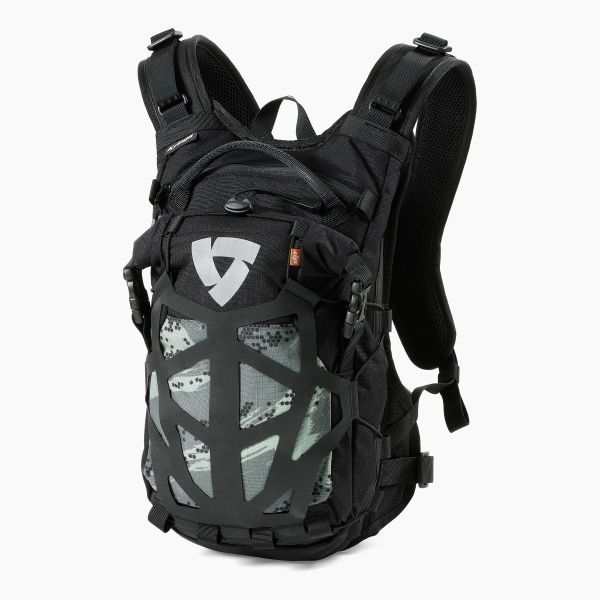 Motorcycle Backpacks REV'IT Arid 9L H2O Black Grey Camo