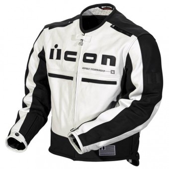 Motorcycle Jackets ICON Motorhead Jacket White