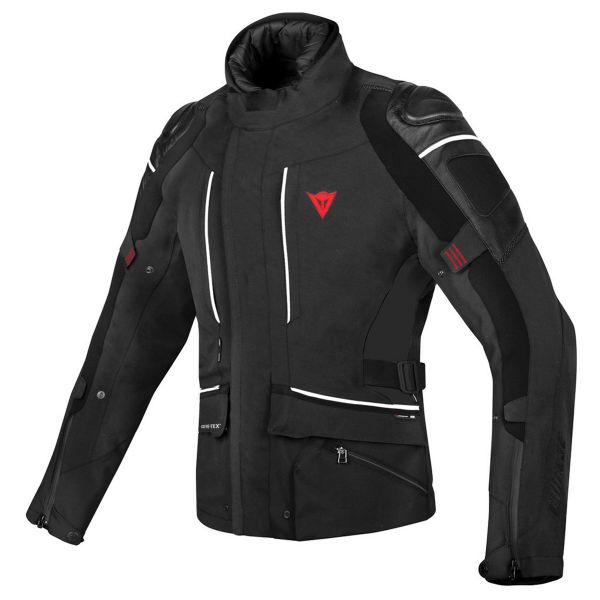Motorcycle Coats Dainese D-Cyclone Gore-Tex Black White