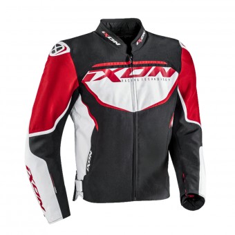 Motorcycle Jackets Ixon Sprinter Black White Red Motorcycle Jackets Ixon Sprinter Black White Red