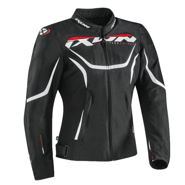 Motorcycle Jackets Ixon Sprinter Lady Black White