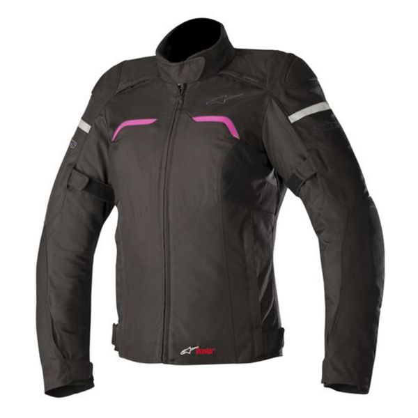 Motorcycle Jackets Alpinestars Stella Hyper Drystar Black Fuchsia