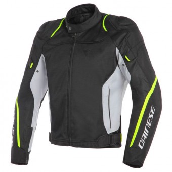 Motorcycle Jackets Dainese Air Master Tex Black Gray Fluo Yellow