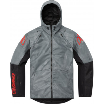 Motorcycle Jackets ICON Airform Battlescar Grey Motorcycle Jackets ICON Airform Battlescar Grey