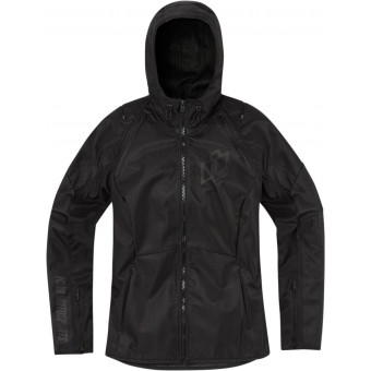 Motorcycle Jackets ICON Airform Black Woman Motorcycle Jackets ICON Airform Black Woman