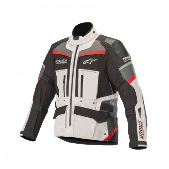 Motorcycle Coats Alpinestars Andes Pro Drystar Compatible Tech-Air Grey Black Red