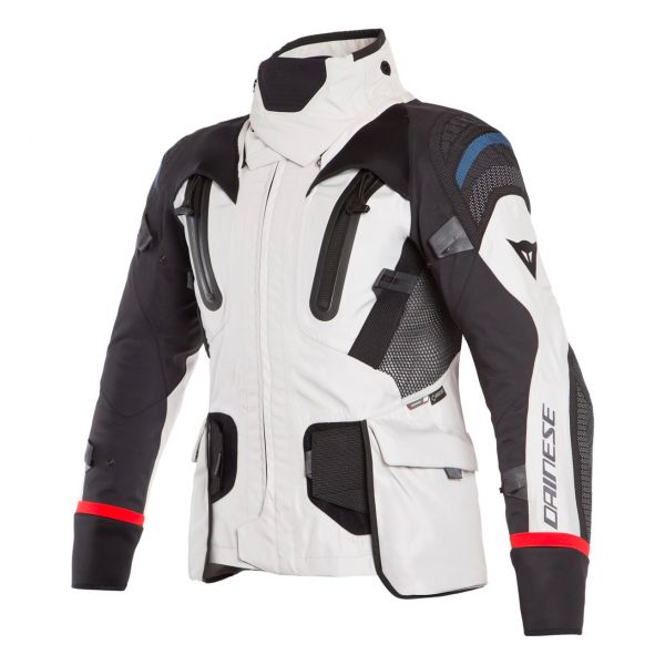 Motorcycle Coats Dainese Antartica Gore-Tex Light Gray Black