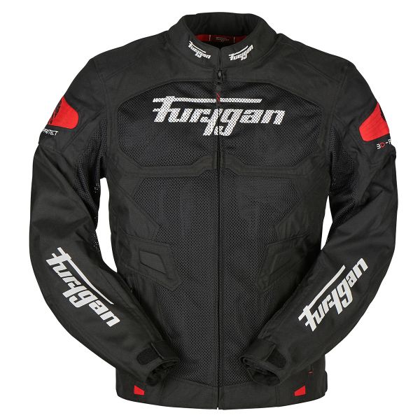 Motorcycle Jackets Furygan Atom Vented Black Red
