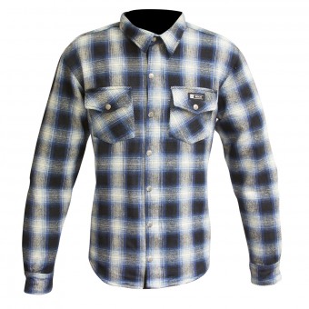 Motorcycle Jackets Merlin Axe Kevlar Blue Cream Motorcycle Jackets Merlin Axe Kevlar Blue Cream